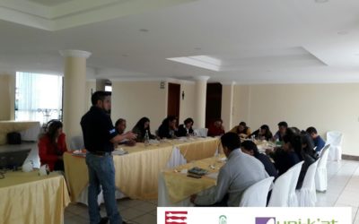 Directores de Centros educativos de Esquipulas Palo Gordo, participan en taller sobre  la gestión integral de los recursos hídricos  y el Cambio climático, con enfoque de género.