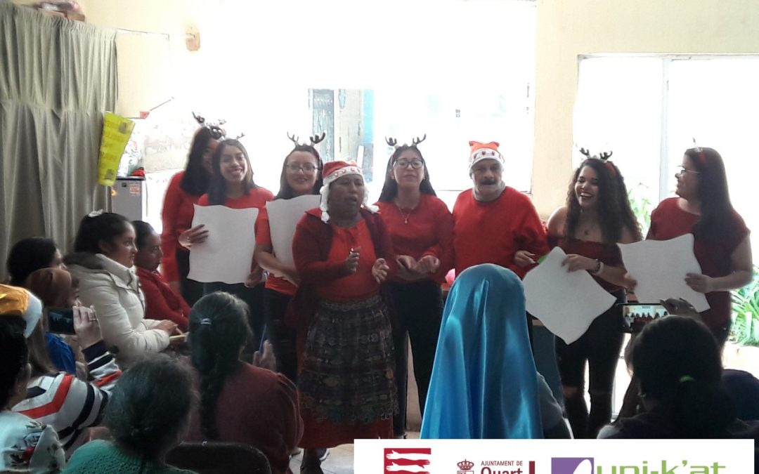 Se organiza posada navideña para personas con discapacidad en el Municipio de Salcajá.