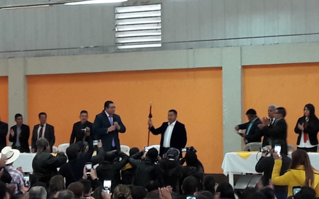 Cambio de autoridades municipales.
