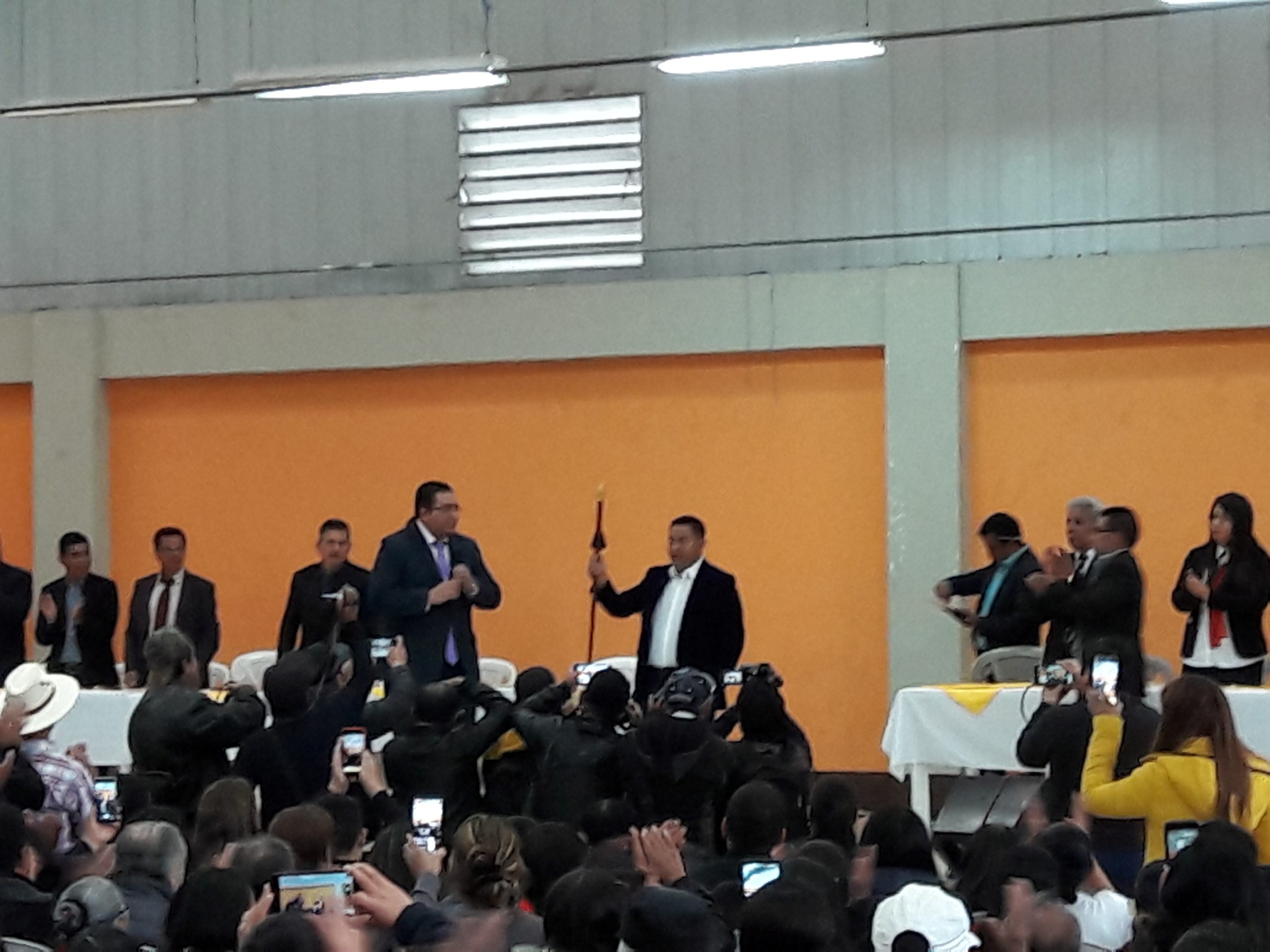Cambio de autoridades municipales.