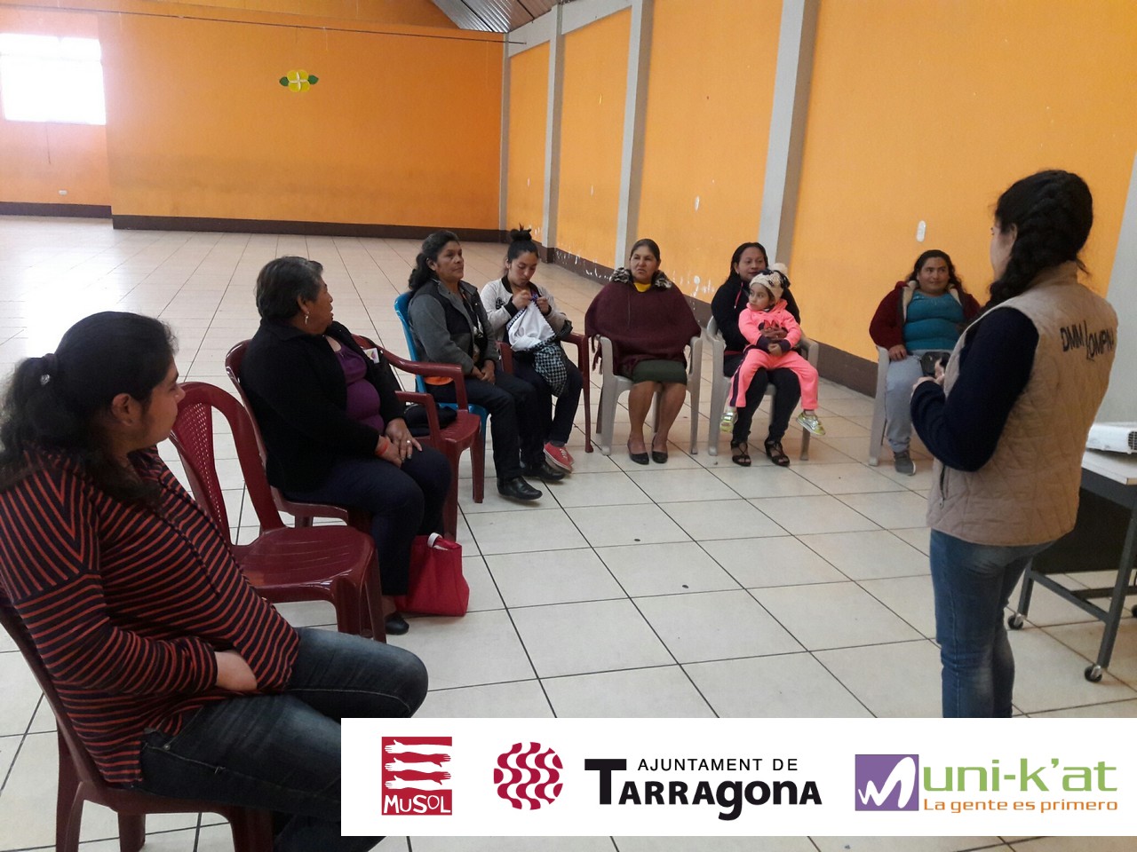 Formación sobre  Cambio climático y equidad de género, dirigido a grupos de mujeres del Municipio de Esquipulas Palo Gordo.