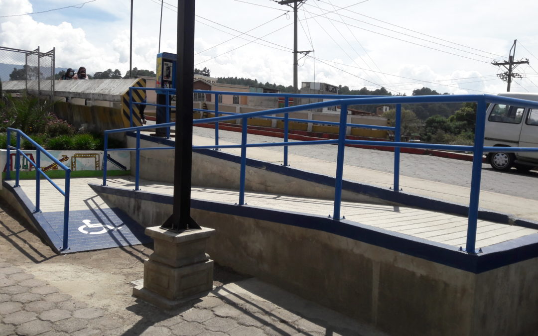 Inclusión en espacios públicos en el municipio de Salcajá.