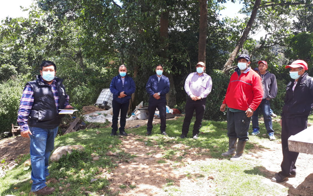 Muni-K´at en coordinación con la Municipalidad de San Antonio Sacatepéquez, inaugura proyecto de agua en la comunidad de San Ramón.