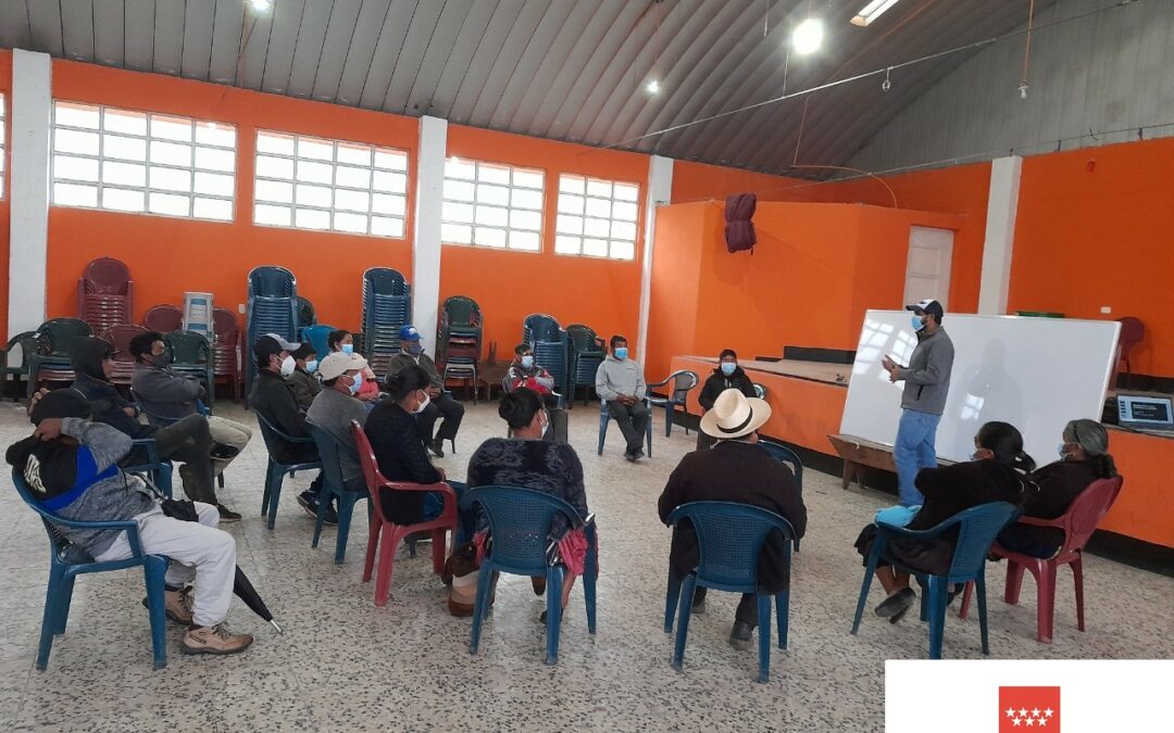 Finaliza formación sobre producción de papa y diversificación agrícola, la cual fue dirigida a agricultores de las comunidades de las Barrancas y Vista Hermosa del municipio de San Antonio Sacatepéquez.