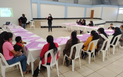 Grupo de mujeres del municipio de Esquipulas Palo Gordo, participan en la elaboración  del Diagnóstico  sobre  la situación actual del manejo de la cuenca alta del Río Naranjo.