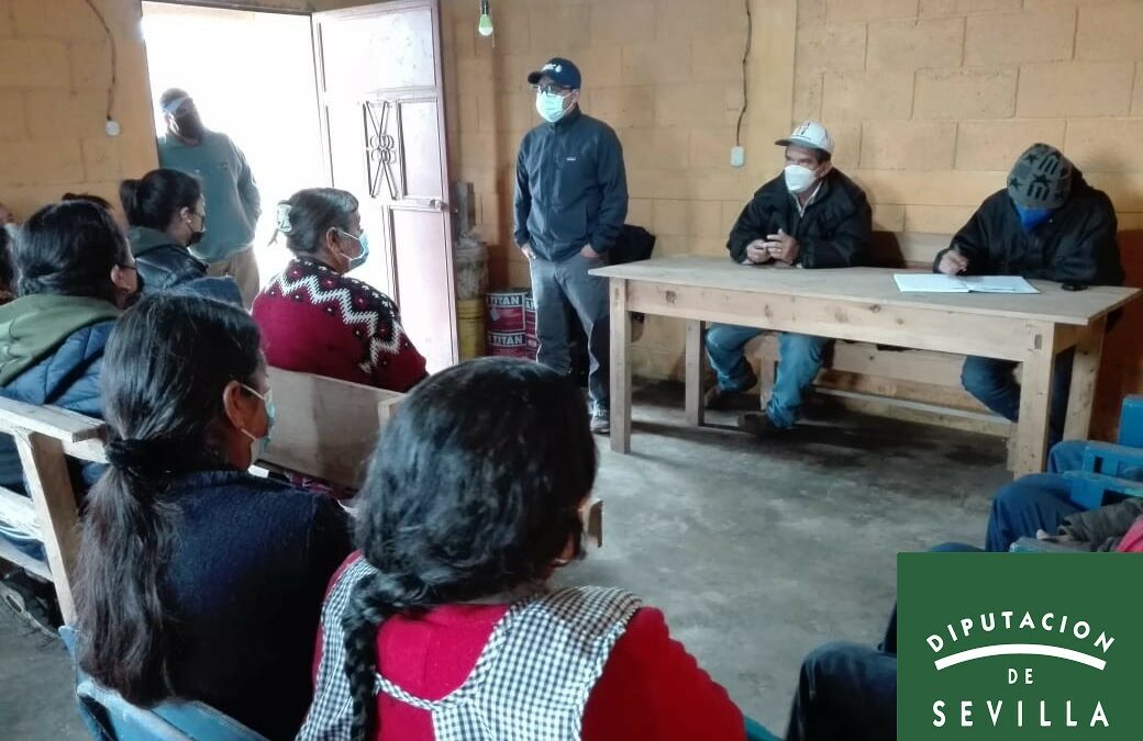 Se imparte taller sobre higiene, uso sostenible del agua y manejo integral de cuencas, en el Caserío Buena Vista del municipio de Esquipulas Palo Gordo.
