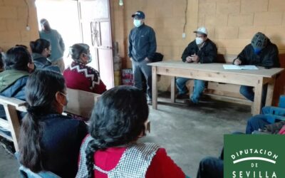 Se imparte  taller sobre higiene, uso sostenible del agua y manejo integral de cuencas, en el Caserío Buena Vista del municipio de Esquipulas Palo Gordo.