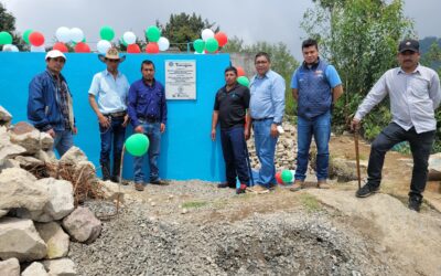 Sistema de agua domiciliar mejorará la calidad de vida en la comunidad de Tierra Blanca, del municipio de Esquipulas Palo Gordo.