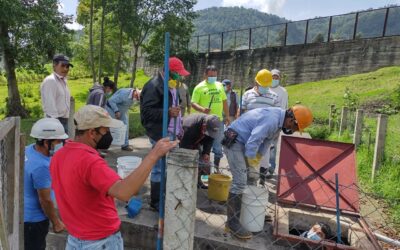 Se desarrolla taller sobre operación y mantenimiento del sistema de agua en la Aldea Villa Hermosa, del municipio de Esquipulas Palo Gordo.