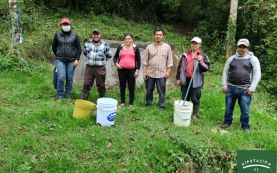 MUNI-K´AT en coordinación con el Ministerio de Salud,  aborda taller sobre operación y mantenimiento del sistema de agua.