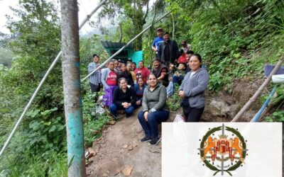 Titulares de derecho de Aldea Siquival, participan en taller sobre el mantenimiento de los sistemas de disposición de excretas.