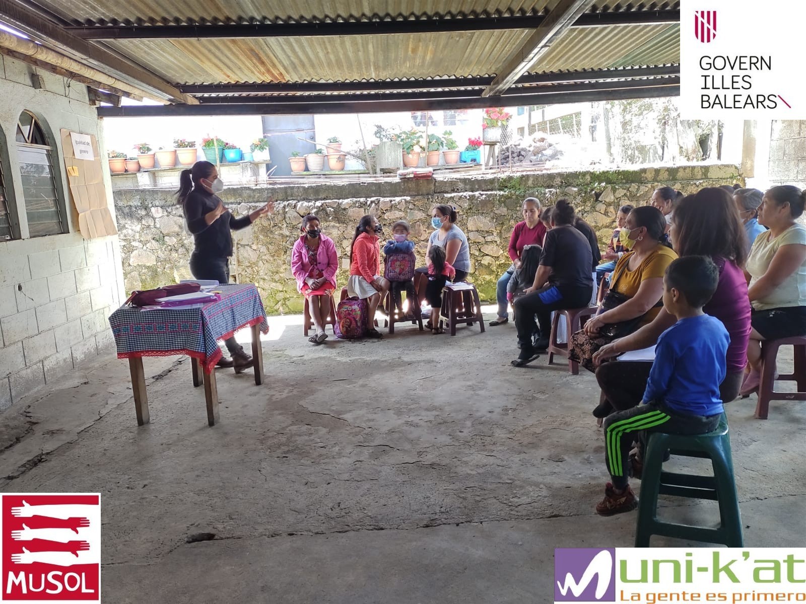 Grupos de mujeres del Municipio de Esquipulas Palo Gordo, participan en taller sobre participación ciudadana e incidencia política.