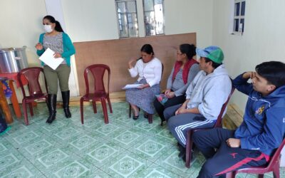 Se realiza reunión con agricultores de la comunidad de San Miguel de los Altos para promover la constitución de una cooperativa agrícola en el municipio de San Antonio Sacatepéquez.